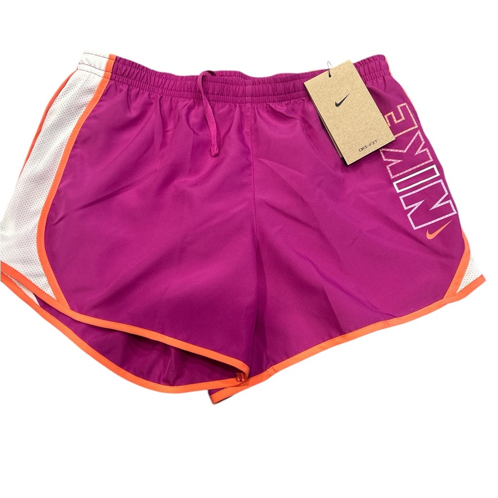 Nike Kids Magenta and Orange Athletic Shorts size Large